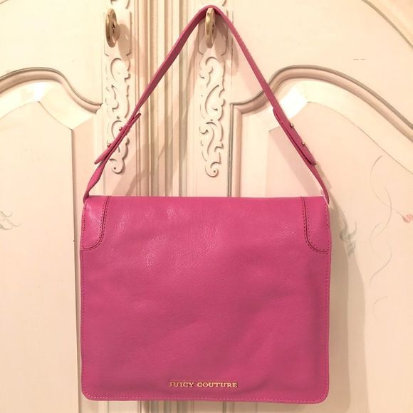 Juicy Couture Leni Charm Leather Shoulder Bag NWT - Picture 3 of 13